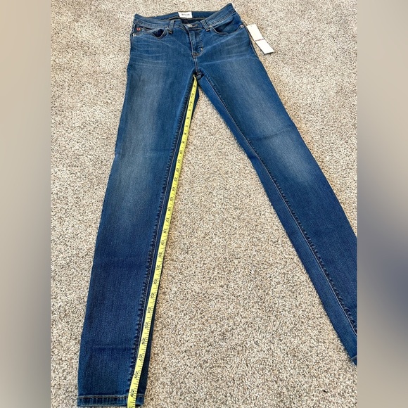 HUDSON Jeans Nico Midrise Super Skinny in Lagoon Women Size 26 $195 MSRP NWT - Picture 11 of 13